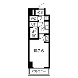 尾頭橋駅 徒歩3分 8階の物件間取画像